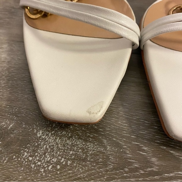 Alias Mae | Ankle Strap Heel in Ivory Size 39 NEW - Picture 4 of 11